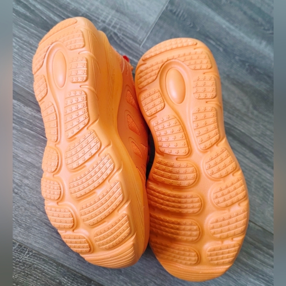 🆕️Vibrant Orange Athletic Sneakers - Picture 5 of 5